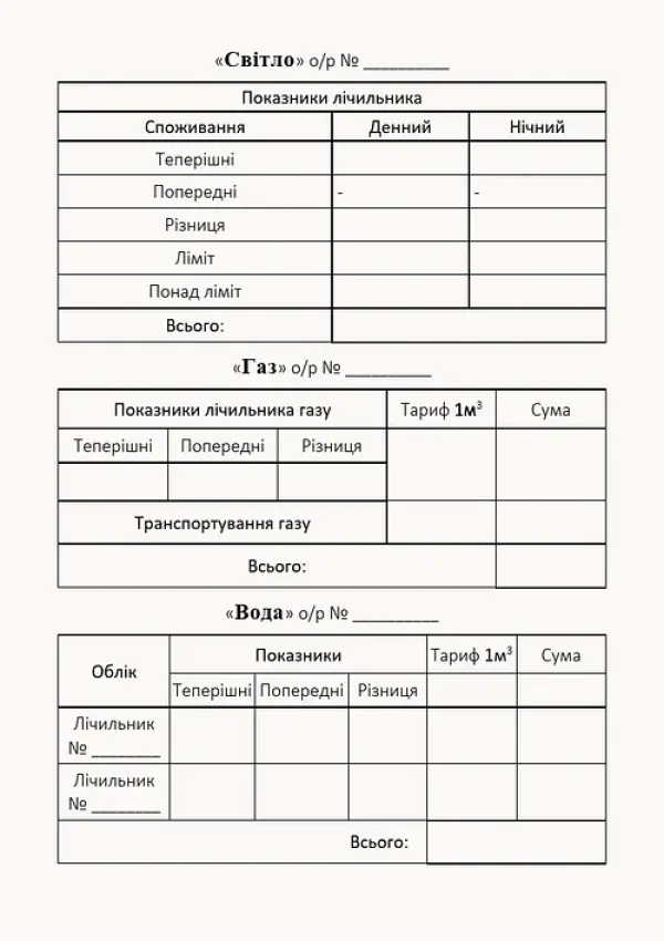 Комунальна книжка